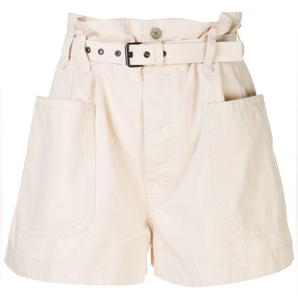 $370 ISABEL MARANT Rike High Waisted Shorts